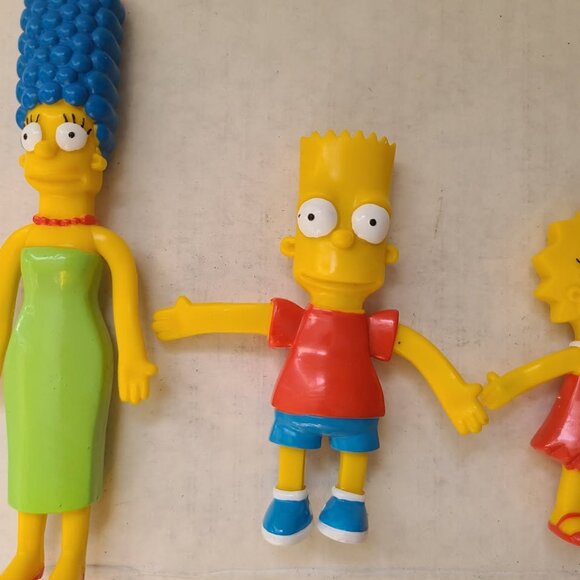 The Simpsons Family Elastic Figures Set (Set Of 5 Figurines) - Picture 4 of 8